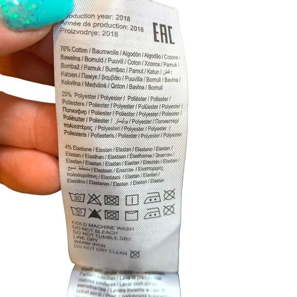 ONLY Sunny Black Denim Knee Length Skirt - Picture 13 of 13